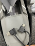 尘土 适用于dji大疆无人机遥控器手机连接线 Air 2配件mini2 se御mavic数据连接线遥控 无人机连接线 安卓无人机转Type-c手机 0.15米 实拍图