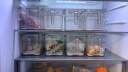 家の物语（KATEI STORY）大容量保鲜盒冰箱收纳盒食品级厨房蔬菜水果盒鸡蛋密封食品储物盒 特大号5L*4个装 淡茶色 晒单实拍图