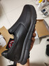 斯凯奇（Skechers）商务休闲皮鞋男一脚蹬工作鞋舒适低帮休闲鞋流行正装鞋 77157 黑色/BLK 44 实拍图