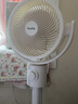 库思特 Kusite空气循环扇果岭电风扇落地扇家用摇头对流静音风扇台立两用直流电扇节能变频台扇 典雅白机械款 实拍图