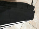 阿迪达斯（adidas）男裤长裤 25冬新款跑步训练裤休闲时尚裤透气舒适针织棉质运动裤 经典黑/时尚三条纹/热销款 M 【170-175cm/130-140斤】 实拍图