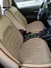 梦选（MENGXUAN）汽车座套坐垫冬季全包围座椅套四季通用坐套通风透气亚麻座垫套 【温馨米-标准版】透气吸汗 五座车全套【千款车型可以选择】 实拍图