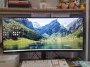 SANV34英寸带鱼屏4K165/180/240HZ电脑显示屏3液晶显示器21:9超宽IPS屏幕144游戏电竞曲面台式主机3A 34英寸曲黑4K 165HZ一线通65W手机投屏 实拍图