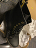 马丁（DR.MARTENS）Zavala西部靴男女款夏季舒适轻量黑色工装风马丁靴 黑色 45 实拍图