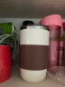 西多米自动搅拌杯充电咖啡杯电动杯子磁力旋转杯豆奶粉米色420ml 晒单实拍图