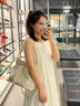 CAKNLS KALRY轻奢包包女款2025年单肩包托特女包520情人节生日礼物送女友老婆 米白色 礼盒装 实拍图