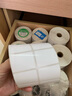 SINRIOCODE 欣悦 T1 标签纸 铜版纸不干胶标签  条码打印纸 标签 宽3-6厘米 40*30*3000张双排 实拍图