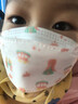 迪咕咪GBT 38880-2020儿童口罩小学生幼儿园专用男女婴儿童宝宝独立包装  可爱兔子【20kg以内适用】 【独立包装*50片】 实拍图