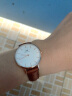 丹尼尔惠灵顿（DanielWellington）DW女表皮革表带28mm欧美简约风时尚石英表生日礼物DW00100231 晒单实拍图