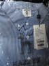 哈吉斯（HAZZYS）男装 夏款衬衣细格子经典款长袖衬衫ASCZK12BK36 浅蓝色LL 175/96A 48 晒单实拍图