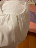 尚都比拉时尚洋气圆领七分袖雪纺衫女秋高级少女感气质通勤上衣 白色 XL 实拍图