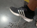 阿迪达斯 （adidas）男鞋跑步鞋 25夏季新款缓震轻便运动鞋网面透气低帮休闲鞋子男 小椰子/黑白/晒图返10 43 实拍图