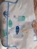 贝肽斯婴儿吃饭围兜罩衣防水防脏宝宝短袖反穿衣儿童全身防污围衣围裙 布鲁克海洋 M码（6个月-1岁 适合身高70-80cm 实拍图
