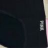 维多利亚的秘密（Victoria's Secret）PINK 夏季舒适无痕3A抗菌抑菌LOGO中腰包臀内裤三角裤女 2ZUO黑色-光面款 11247228 1条 M 实拍图