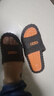 润华年  防滑韩版拖鞋男夏居家用浴室情侣男士凉拖鞋外穿 PVC-859-黑橙 40-41(适合39-40脚) 实拍图