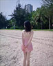 巧丂泳衣女士泡温泉遮肉肚子游泳装备连体无袖性感显瘦成人裙式 粉色镂空泳衣女【80斤-120斤】 实拍图