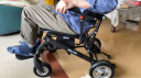 英国SIIKLA电动轮椅老人全自动轻便可折叠旅行可上飞机超轻铝合金老年代步电动轮轮椅车锂电池 升级款丨6AH锂电+无刷电机 实拍图