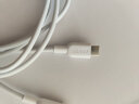 ANKER安克 充电线苹果mfi认证适用iphone11/12/13/14手机充电器3Atype-c转lightning快充数据线 1.8m白 实拍图