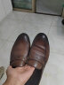 百丽男鞋通勤商务皮鞋春季牛皮套脚乐福鞋休闲皮鞋A0632AM2 棕色 39 实拍图