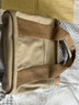 K兔手提包女多功能帆布单肩收纳包袋日系文艺便当包简约休闲帆布小包 卡其小号（加厚单肩款） 实拍图
