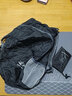 江暮雪旅行户外包运动可折叠双肩背包大容量男女超轻便携防泼水皮肤包 黑色折叠双肩包 防溅水 实拍图