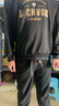 雅鹿卫衣男春季美式复古宽松薄款上衣潮流男装长袖T恤春秋款即墨衣服 224黑色【春秋款】 XL 【建议体重125-145斤】 实拍图