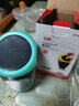 3R 车载垃圾桶汽车用迷你垃圾筒车内座式小置物桶储物箱收纳车门边垃圾箱袋 蓝色一个3R2111 实拍图