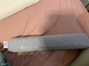 奥罗玛斯（aeromax） 圆枕头颈椎枕圆形圆柱颈枕头记忆枕长条糖果富贵包颈枕记忆棉枕 精梳棉-浅灰色【直径9cm】 单只 实拍图