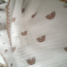 棉加加（Cotton++）婴儿小被子毛毯春夏季薄款四层纱布空调被新生儿童纯棉盖毯宝宝被 脚印熊浴巾毯子多用-四层 100cmx110cm 实拍图