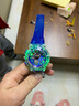 塞罗幼儿童手表黑科技闪灯礼物男孩卡通发光带时间电子玩具 泽塔天蓝色【七彩炫酷发光+时间】 实拍图