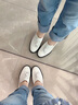 爱步（ECCO）高跟鞋女 优雅流苏深口牛皮粗跟正装单鞋女  雕塑奢华222663 亮白色22266301002 37 实拍图