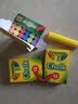 绘儿乐（Crayola）彩色粉笔儿童黑板绘画笔地面涂鸦画画可水洗大号户外加粗粉笔套装 12支装6色彩色粉笔-4盒【赠4个粉笔套】 实拍图