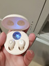 HOAXEE迷你蓝牙耳机隐形隐藏式睡眠睡觉专用超小型全入耳式无线降噪排行前十大品牌超长续航asmr音乐游戏 肤色【LED数显+助眠降噪+长续航】 磨砂质感+蓝牙5.4+不闪灯+上班用 实拍图