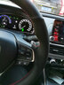 奥迈尔 本田十代思域手缝真皮方向盘套 CRV 冠道思铂睿URV凌派杰德雅阁奥德赛艾力绅汽车改装把套 上下黑翻毛皮+左右黑皮打孔 实拍图