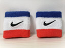 耐克护腕健身羽毛球篮球吸汗运动护腕夏季长护腕男女薄款网球腕带 红白蓝 PAC277-620 实拍图