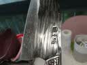 张小泉菜刀 古韵系列刀具不锈钢切菜刀斩骨刀 厨房刀具厨师专用切菜 古澜祥云斩切刀（升级款钢头柄） 实拍图