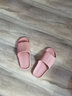 京寻开学季凉拖鞋女厚底夏季男家用浴室洗澡情侣家居拖鞋夏季外穿 软底橙色38-39（建议拍大一码） 实拍图