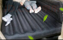 沿途 车载充气床 无异味 防护大挡 舒缓纹 汽车用后排充气床垫 旅行气垫床 轿车睡垫自驾游装备用品 黑色 F37 实拍图