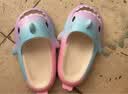 LATE TIME卡通彩虹小鲨鱼儿童拖鞋夏季男童室内防滑洗澡女宝宝亲子凉拖外穿 实拍图