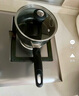 美亚（MEYER）酷乐系列单柄奶锅18cm 家用铝合金不粘锅 燃气灶电磁炉适用 实拍图