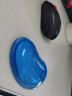 HRHPYM 创意心形透明鼠标垫护腕创意可爱硅胶卡通办公游戏手托水晶手碗垫鼠标护腕垫 G14 蓝色 晒单实拍图