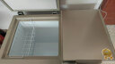 澳柯玛（AUCMA）冰柜双温162升 冷藏冷冻双温双箱小冷柜 一级能效商用速冻保鲜冰箱BCD-162CST 实拍图