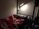 得利来学生护眼台灯led夹子灯书桌灯卧室床头灯夹式护眼学习阅读灯 黑+二档调光+暖光 实拍图