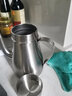 Jidaocook 油壶304不锈钢油壶家用调料盒调味瓶罐大号油瓶过滤网装油罐 带过滤网 304特厚款足36安士【2斤装】 实拍图
