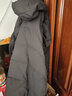 雅鹿官方极寒羽绒服女士长款2025冬季新款时尚加厚纯色连帽保暖外套 黑色 S 实拍图