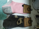 COTTON REPUBLIC 棉花共和国女士袜子棉袜短筒休闲袜子女 粉色 晒单实拍图