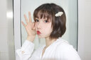 清晨的星星2025新款网红珍珠发夹头饰少女一字夹发卡成人刘海夹bb夹边夹卡子 6#大花珍珠弯夹 实拍图