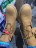 添柏岚（Timberland）踢不烂大黄靴男户外休闲经典牛皮防水马丁靴 10061 小麦色 10H/44.5 实拍图