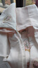 全棉时代新生婴儿连体服纱布和袍初生宝宝睡衣婴幼儿爬爬服 清水粉+南希郁金香 59cm【建议0-3个月】 实拍图