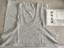 妙境天然【3件装】100%纯棉 男士背心运动跨栏大码健身夏季紧身打底吸汗 灰+灰 【2件】 2XL 建议140-160斤 实拍图